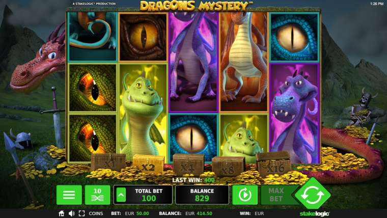 Play Dragons Mystery slot CA