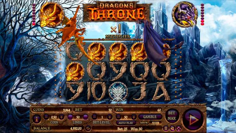 Play Dragon’s Throne slot CA