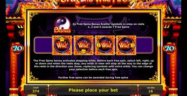 Dragon’s Wild Fire: 