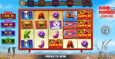 Dumb and Dumber Route to Riches: Slot machine