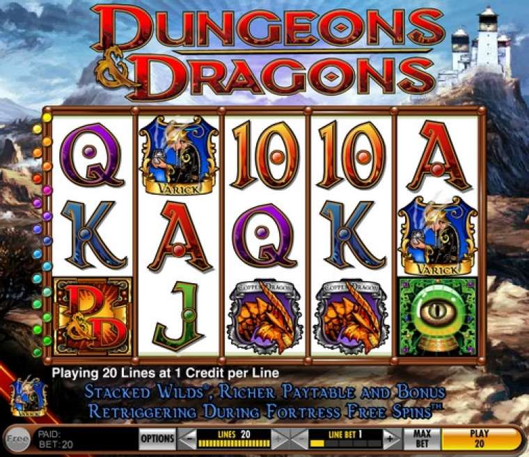 Play Dungeons & Dragons – Fortress of Fortunes slot CA