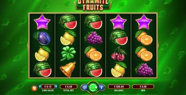 Dynamite Fruits: Slot machine
