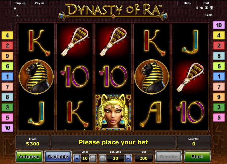 Play Dynasty of Ra slot CA