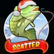 Scatter symbol in Christmas Big Bass Bonanza slot