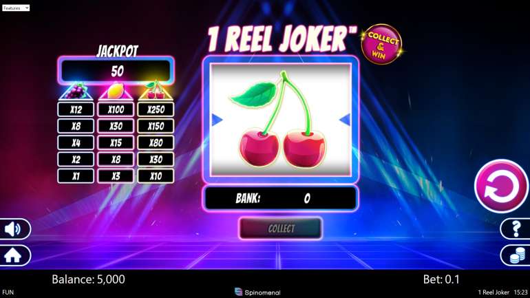 Design in 1 Reel Joker 1 Reel Joker