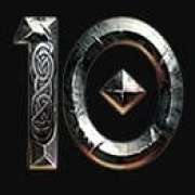 10 symbol in Vikings Creed slot