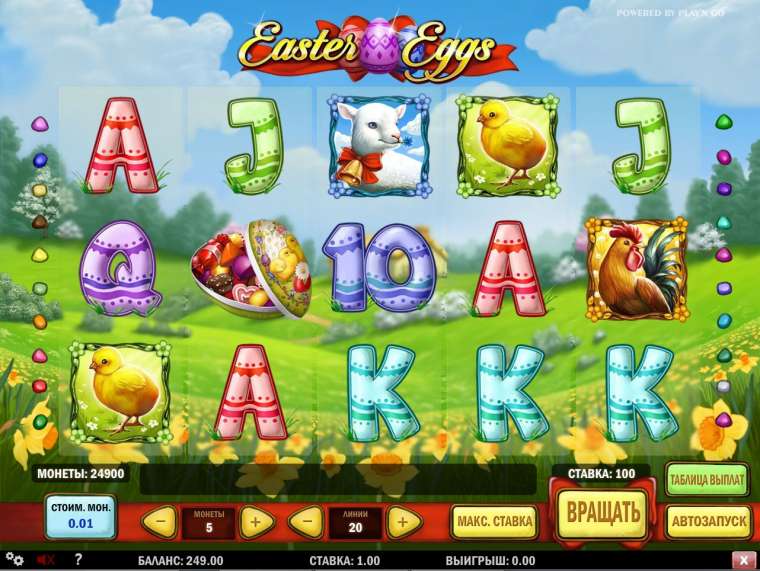 Play Easter Eggs slot CA