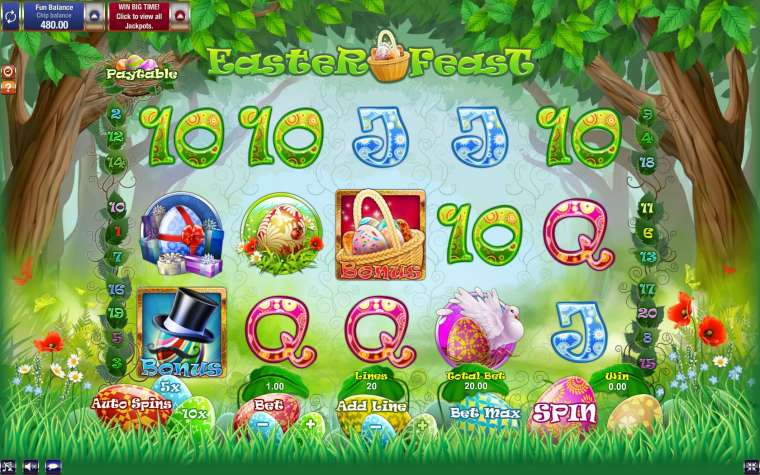 Play Easter Feast slot CA