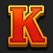 K symbol in Foxy Wild Heart slot