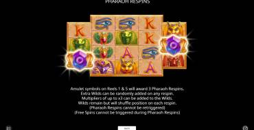 Egyptian King: Respins