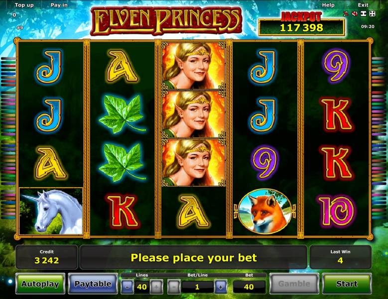 Elven Princess slot