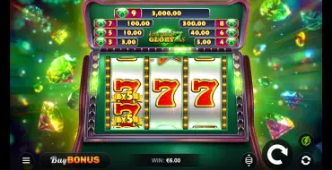 Emerald Glory 7s: Slot machine