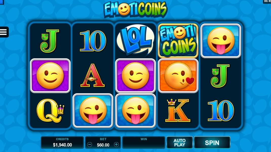 Emoticoins slot