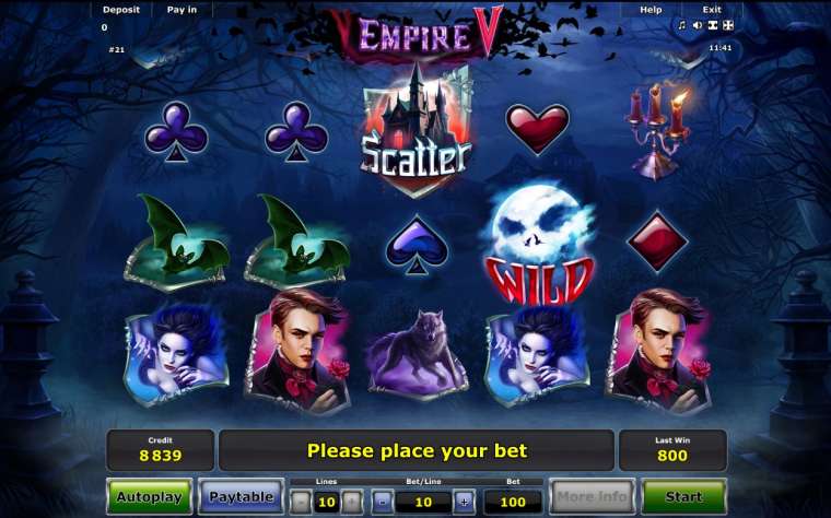Play Empire V slot CA