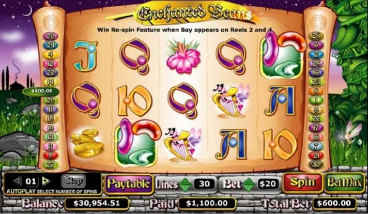 Play Enchanted Beans slot CA