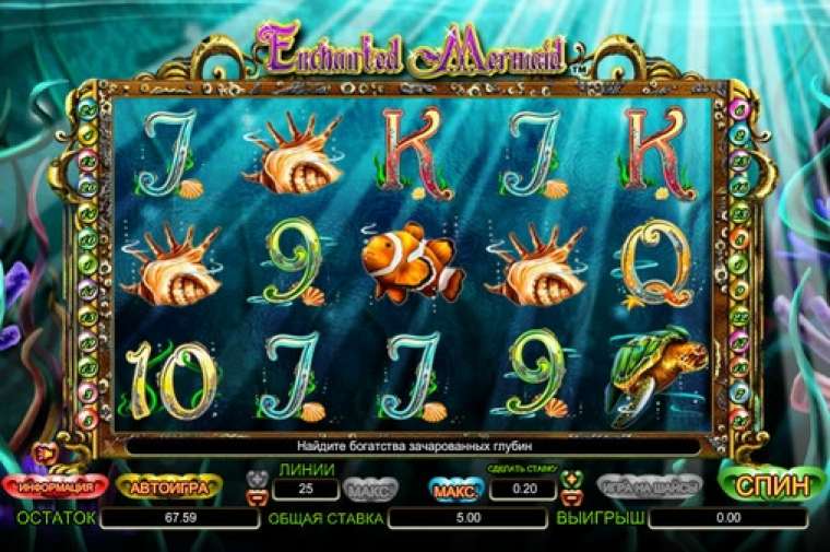 Play Enchanted Mermaid slot CA