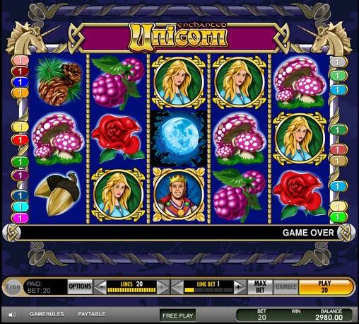 Enchanted Unicorn slot
