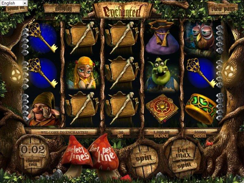 Enchanted slot