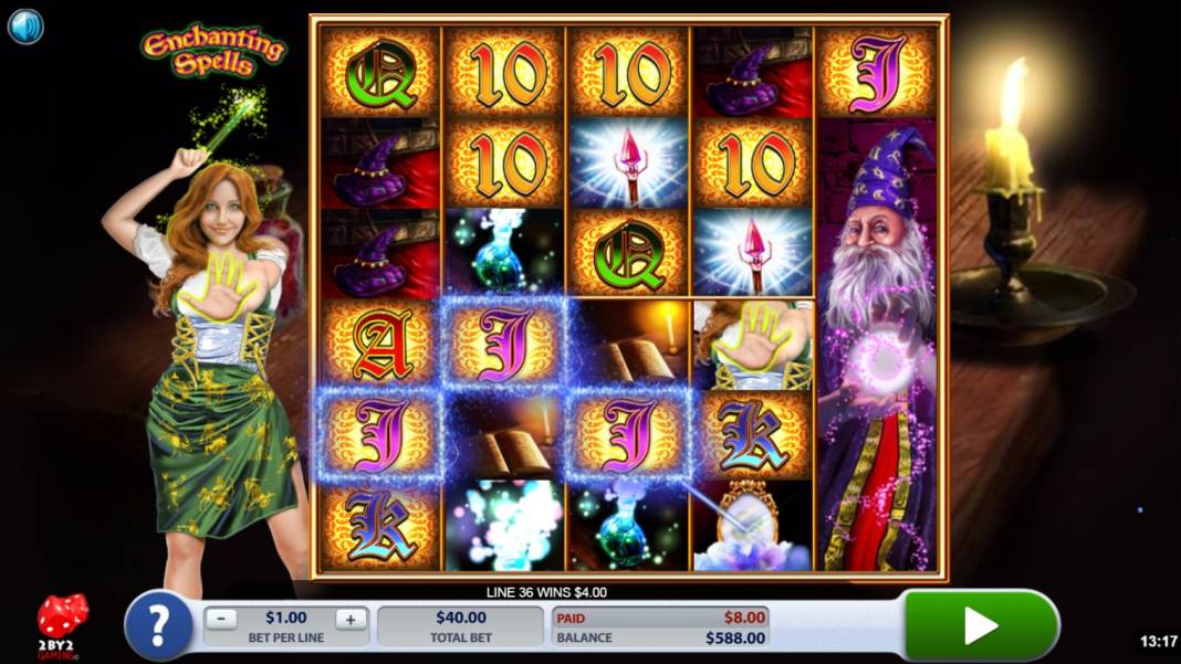 Enchanting Spells slot