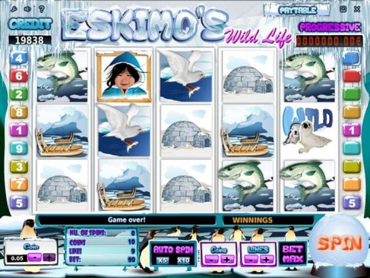 Play Eskimo’s Wild Life slot CA