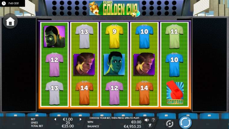 Play Euro Golden Cup slot CA