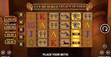 Eye of Horus Legacy of Gold: Slot machine