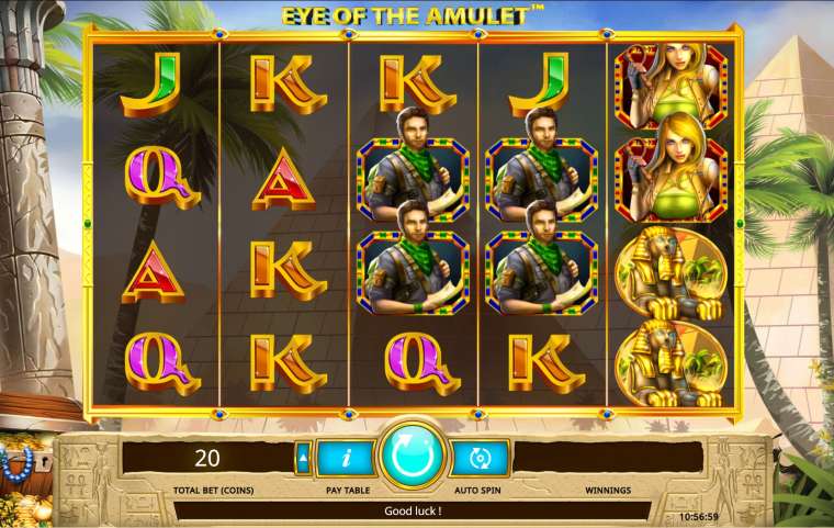 Play Eye of the Amulet slot CA
