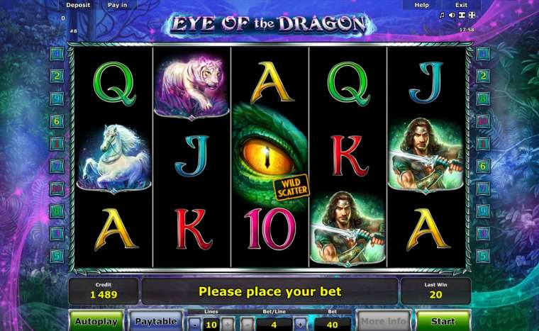 Play Eye of the Dragon slot CA