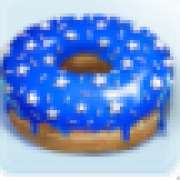 Синий донат symbol in Donuts slot