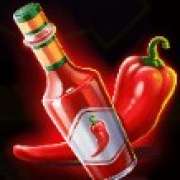 Chilli sauce symbol in Chilli Heat Megaways slot