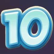 10 symbol in Spinions Christmas Party slot