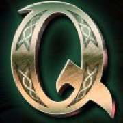 Q symbol in Book of Vikings slot
