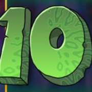 10 symbol in Rick and Morty Megaways slot