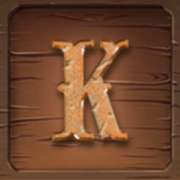 K symbol in Sticky Bandits Most Wanted slot