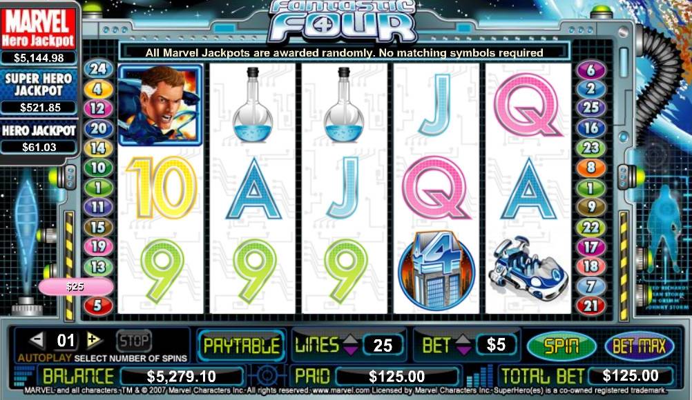 Fantastic Four slot