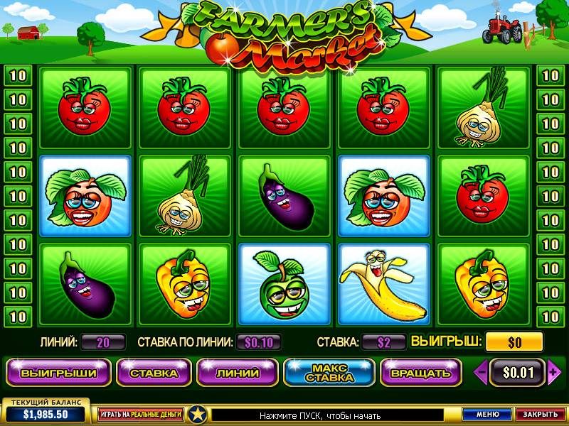 Farmer's Market slot