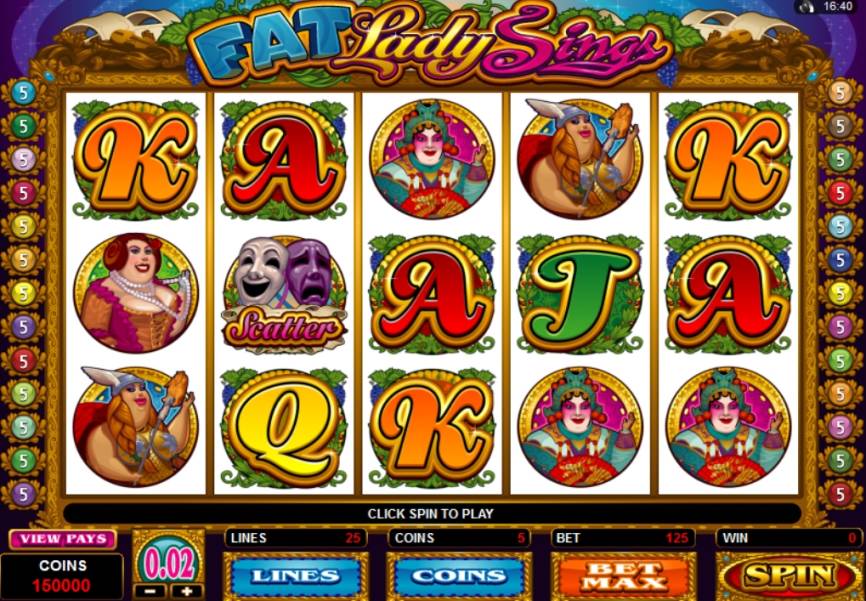 Fat Lady Sings slot