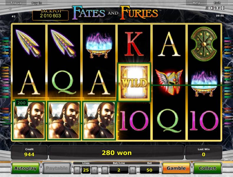 Fates and Furies slot