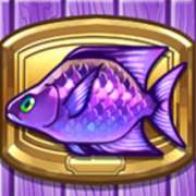 Purple fish symbol in Big Fin Bay slot