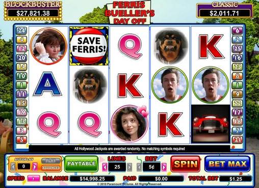 Ferris Bueller’s Day Off slot