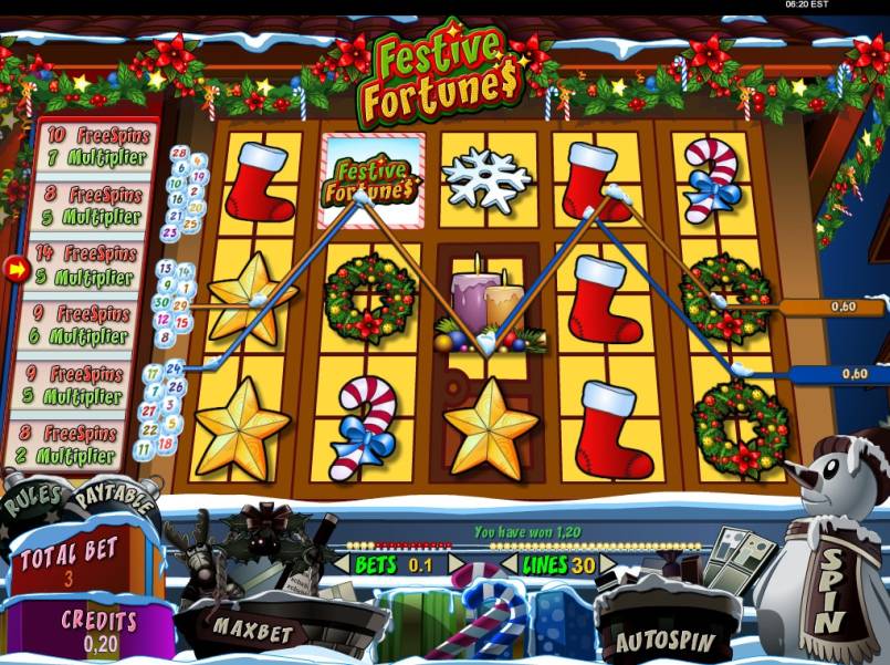 Festive Fortunes slot