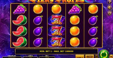 Fiery Fruits: Slot machine