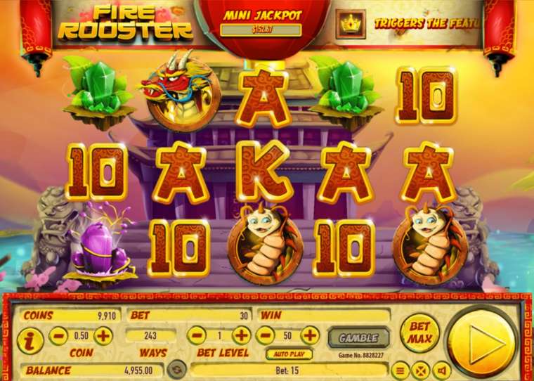 Play Fire Rooster slot CA