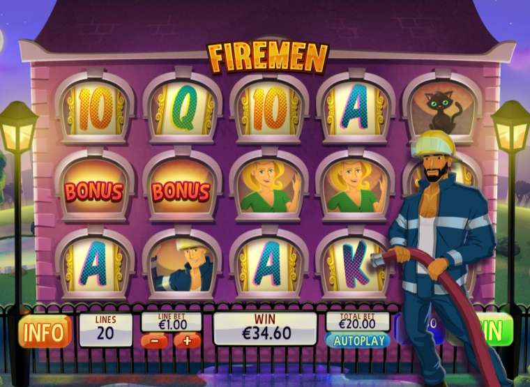 Play Firemen slot CA