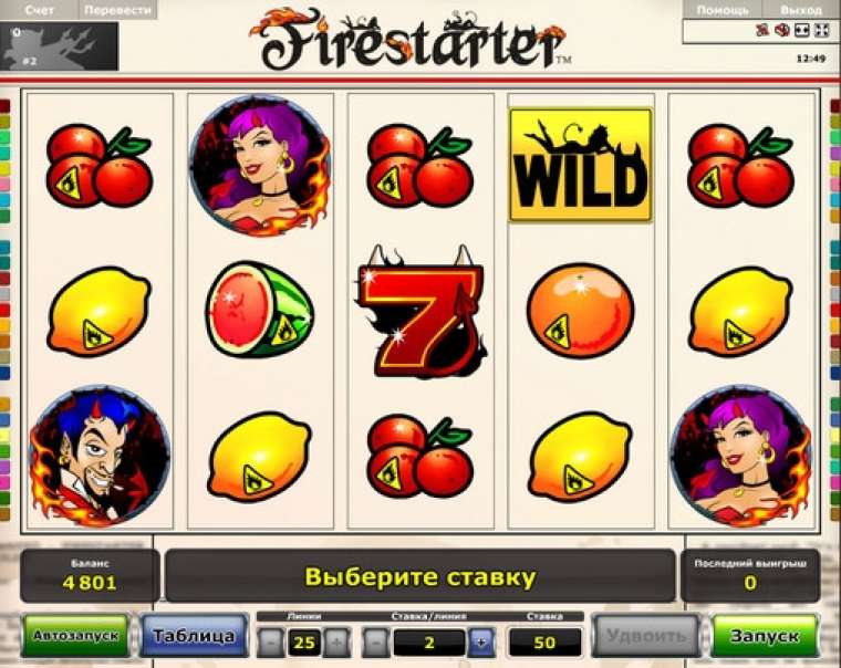 Play Firestarter slot CA