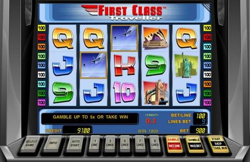 First Class Traveller slot