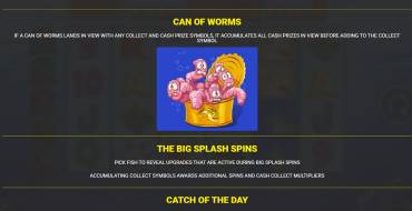 Fishin` Frenzy Even Bigger Fish 2: Rapid Fire Jackpots: Free spins and/or respins