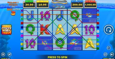 Fishin' Frenzy The Big Catch 3: Slot machine