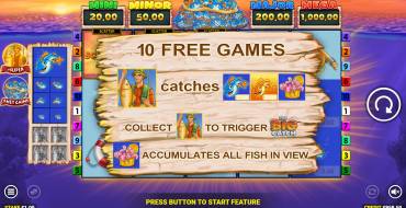 Fishin' Frenzy The Big Catch 3: Free spins