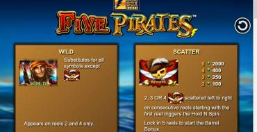 Five Pirates: 